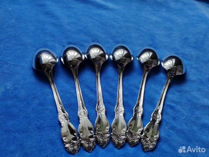 Набор столовых приборов Серебряная роза мельхиор