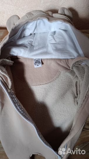 Флисовый комбинезон 62