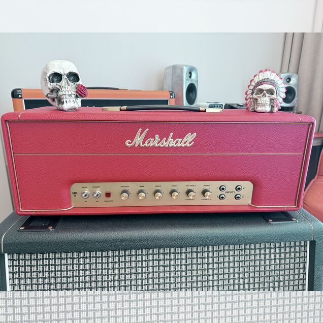 Marshall 1987X plexi + 1960AX Greenback