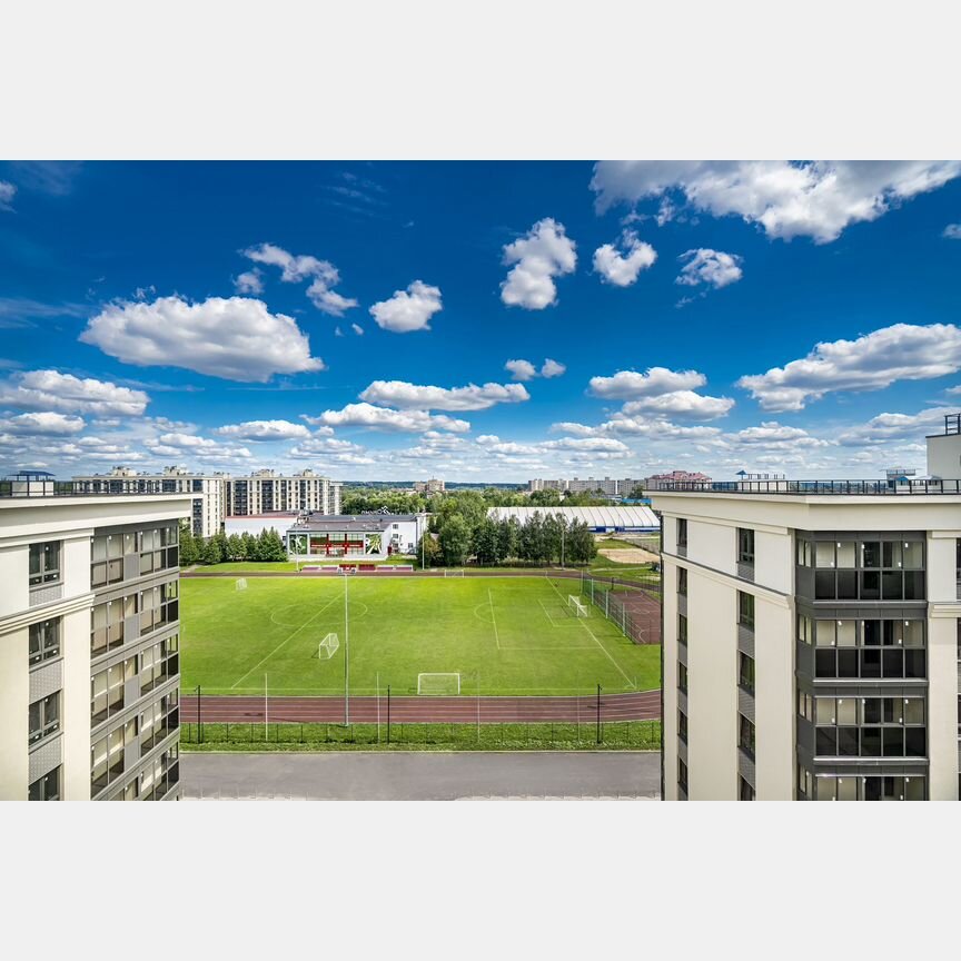 2-к. квартира, 53,2 м², 1/9 эт.