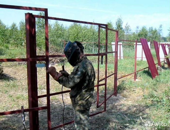 Заборы из профлиста