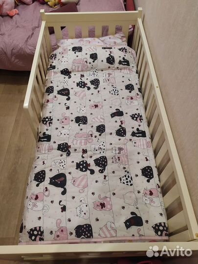 Детская кровать с матрасом