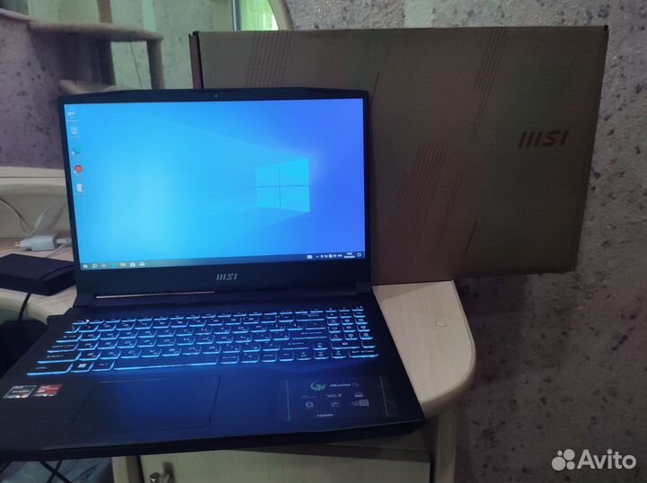 Ноутбук MSI alpha 15