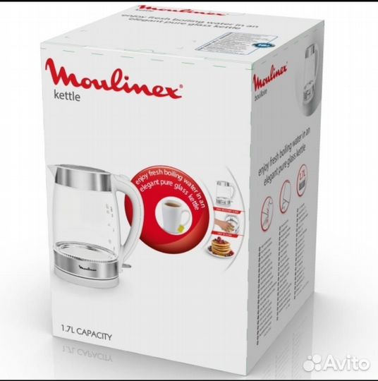 Чайник Moulinex glass BY600130