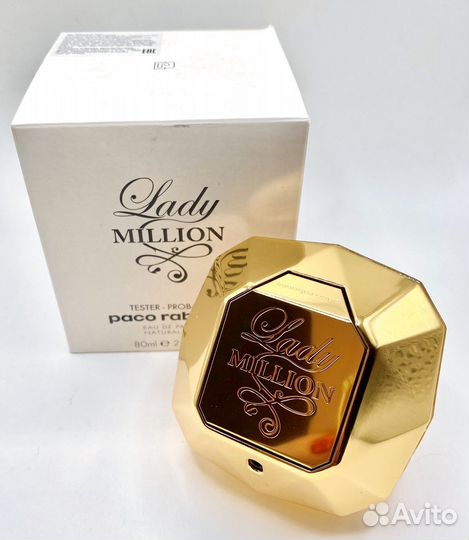 Paco rabanne Lady Million edp 80 мл тестер