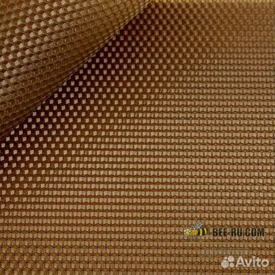 5 кг. Вощина для свечей светло-коричневая 410х260