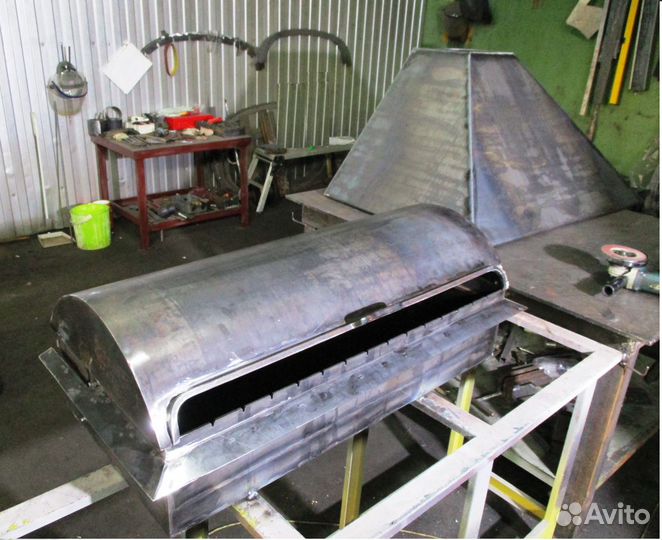 Вытяжка и мангал для Барбекю