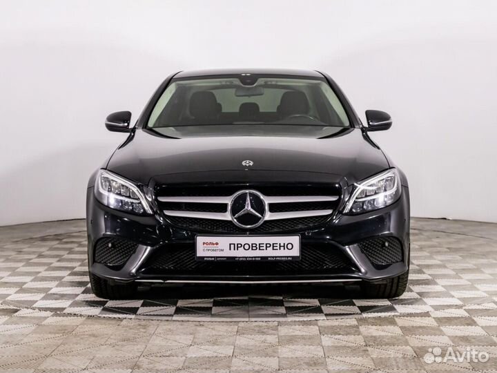 Mercedes-Benz C-класс 1.5 AT, 2019, 93 887 км