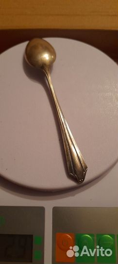 Антик.серебро. Чайная и кофейные ложки