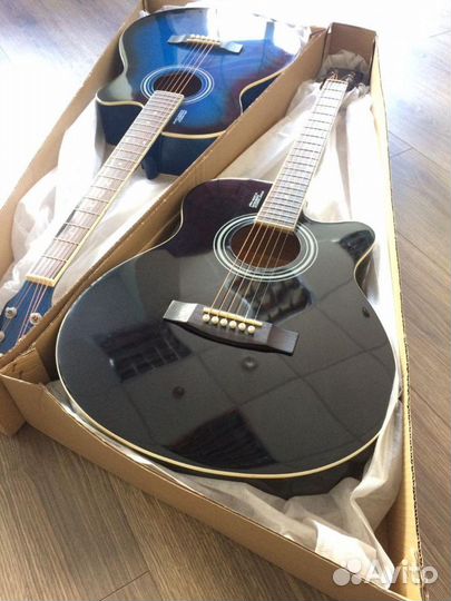 Гитара Elitaro 4010 акустическая фолк40’’ черная