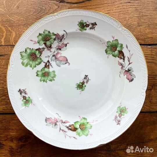 Тарелки 6 шт суповые винтажные Польша