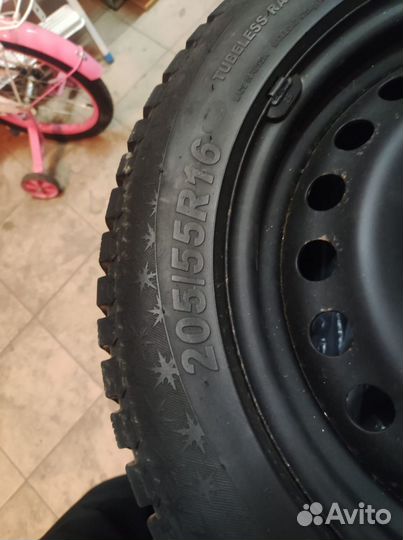 R16 Contyre Arctic Ice 2 205/55, PCD 5x108 DIA 63.4