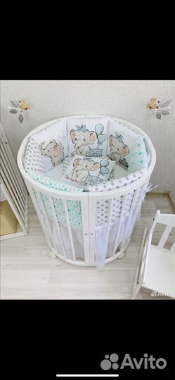 Кроватка 7в1