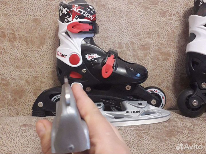 Коньки +ролики
