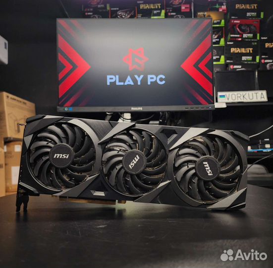 RTX 3070 8gb MSI Ventus 3x OC / Trade in / Обмен