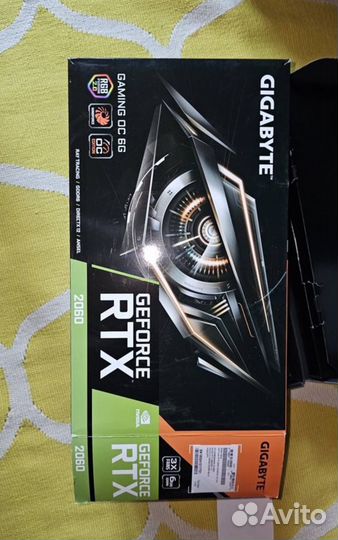 GeForce RTX 2060 gaming os 6g gddr6 192 Bit