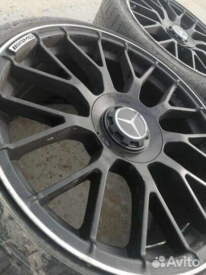 Диски на mercedes R19 amg разноширокие