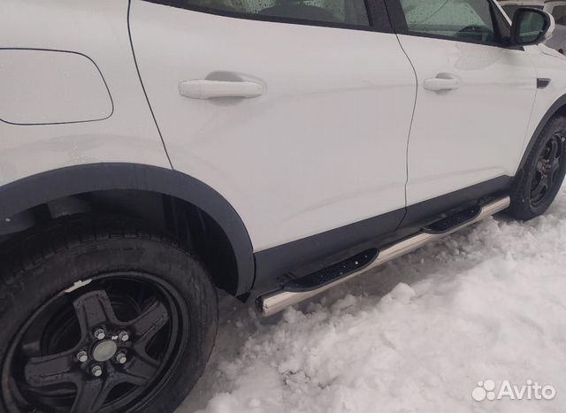 Arkana 2018 Порог труба с проступью