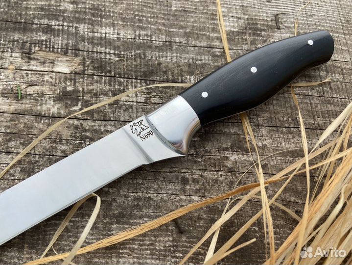 Нож для хамона из стали N690