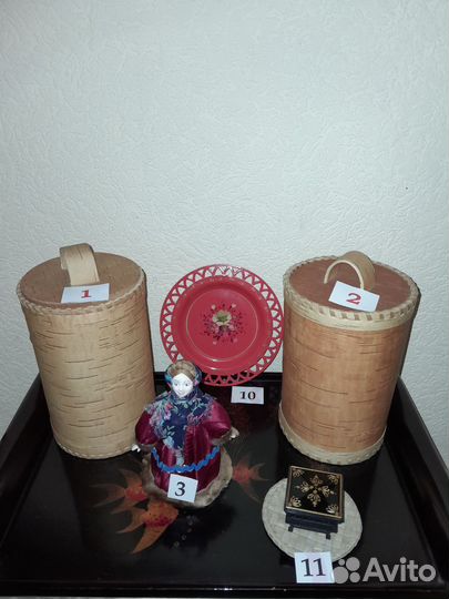 Изделия из бересты туеса, шкатулки, корзиночки