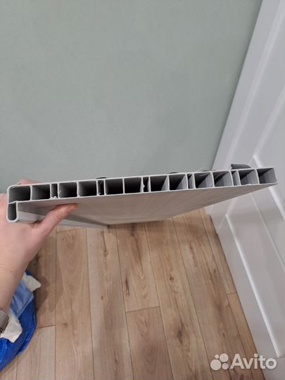 Подоконник пластиковый белый матовый