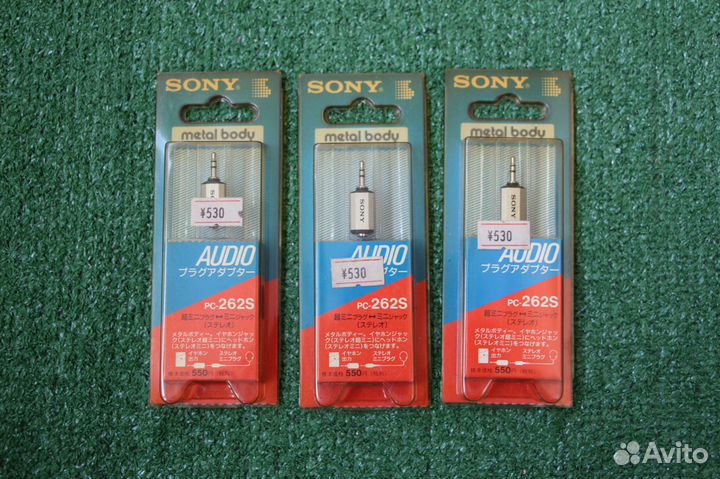 Sony переходн. с MiniJack на MicroJack 2.5, Japan