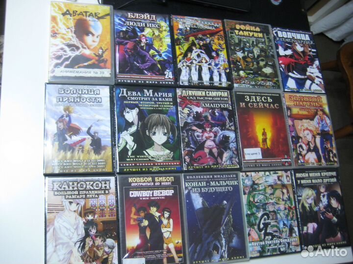 Лучшее из мира Аниме на двд дисках