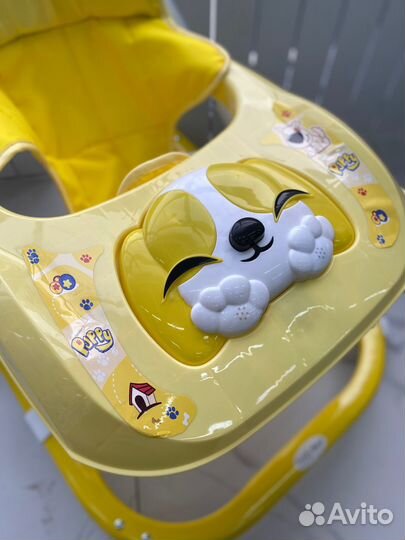 Ходунки SBL 5401 U (Teddy Bear), желтый (силиконов