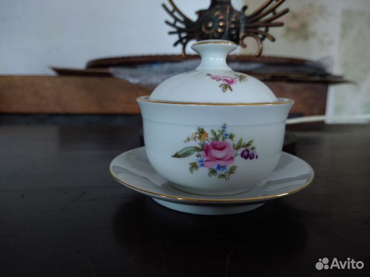 Кофейный сервиз Чехословакия, фарфор винтаж