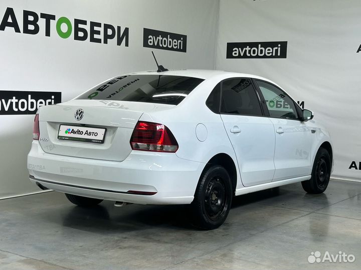 Volkswagen Polo 1.6 МТ, 2018, 96 768 км