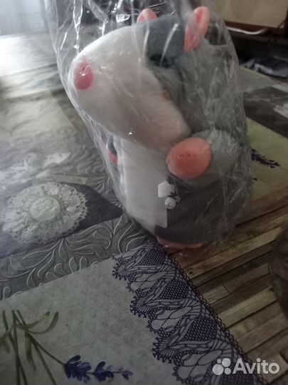 Хомяк плюшевый-Повторюшка