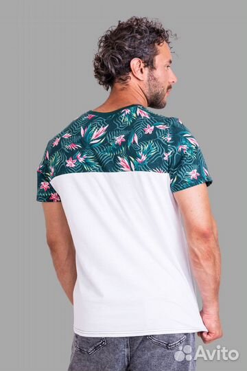 Футболка - белый №Н-50509. Оптом