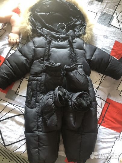 Комбинезон зимний 68 74