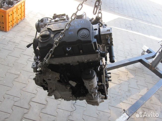 VW 1,9 TDI код BLS двигатель