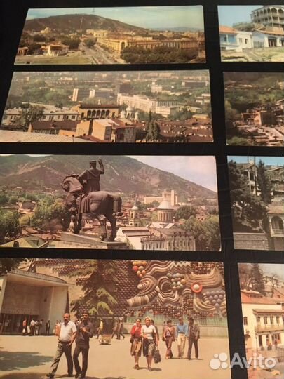 Открытки Тбилиси Tbilisi 11 штук
