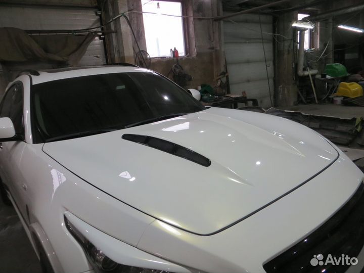 Пластиковый капот Infiniti Fx Jass-RS