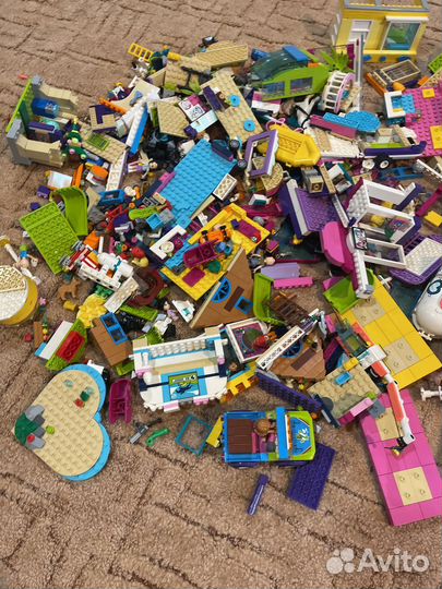 Lego friends лего пакетом