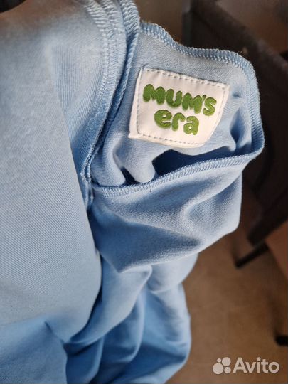 Слинг шарф Mum's Era голубой