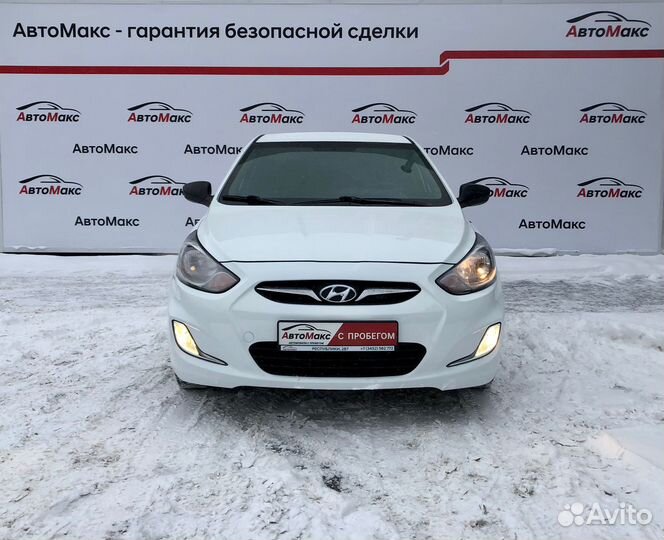 Hyundai Solaris 1.4 AT, 2013, 195 460 км