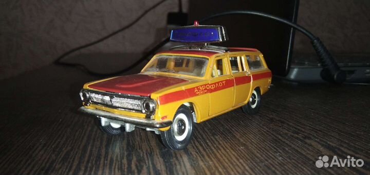 Газ 24-02 Волга Аэрофлот СССР м. 1:43 Номерная А23