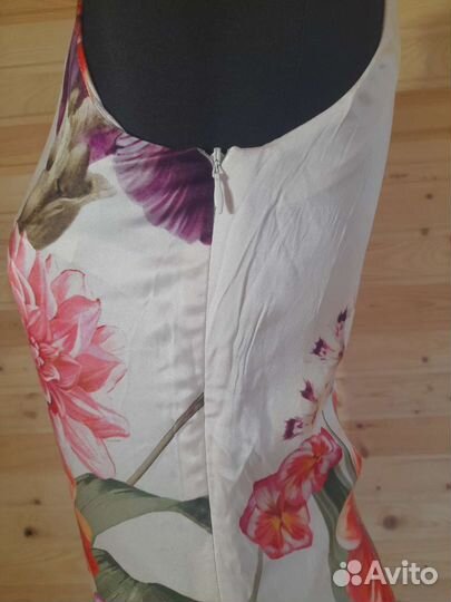 Летнее мини платье натуральный шёлк Zimaletto 40 р