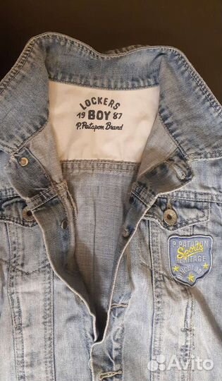 Куртка джинсовая детская