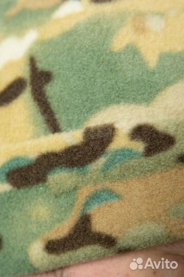 Шапка флисовая с отворотом, мультикам