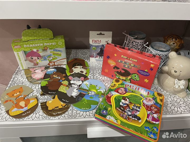 Детские мягкие книги,2 набора, музыкальные