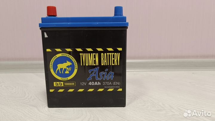 Аккумулятор Тюмень азия 40 А/ч