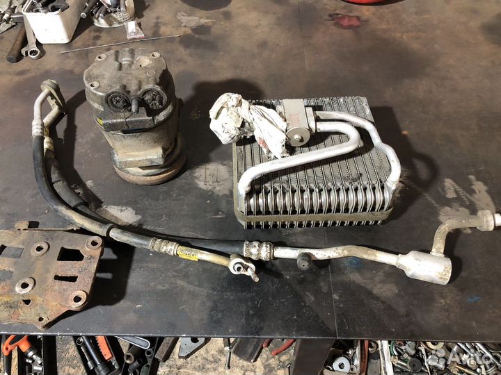 Компрессор кондиционера шевроле ланос