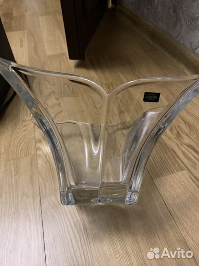 Ваза для фруктов хрустальная Bohemia