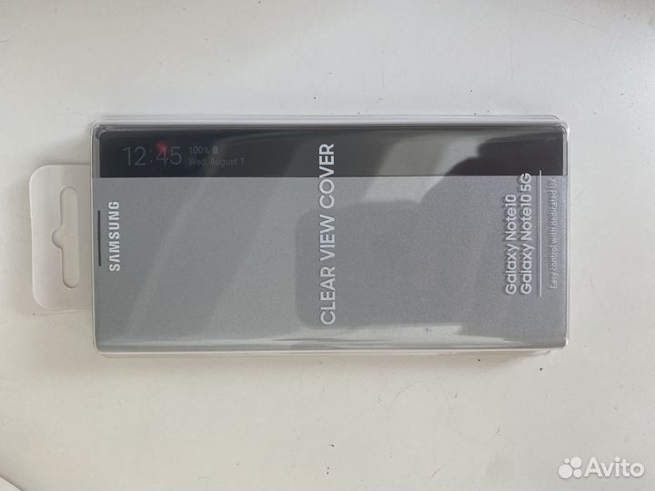 Чехол Samsung Clear View Corev для Galaxy Note 10