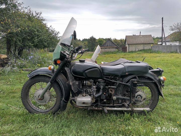 Мотоцикл Днепр-16 с коляской