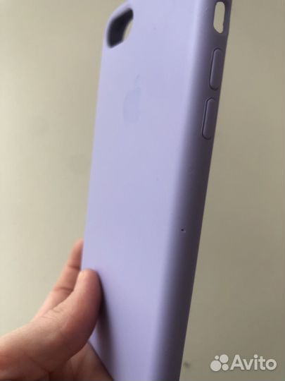 Фиолетовый чехол на 7 айфон